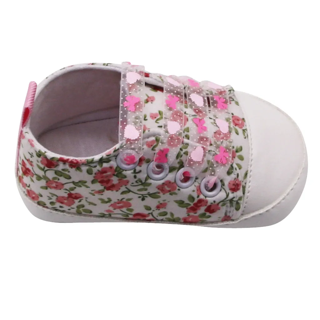 Кроссовки для новорожденных; обувь для маленьких девочек; Tenis Bebebs Infant Kawaii; вышитые детские ботинки; Zapatilla Deportivas; обувь для девочек