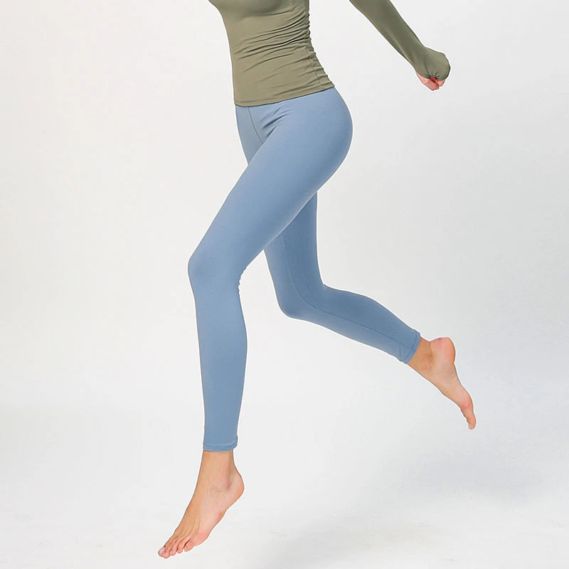 Yoga pants-SB Женские леггинсы, эластичные штаны для йоги, Сексуальные облегающие женские леггинсы, однотонные, черные, синие, розовые, зеленые, для спортзала, бега, тренировок, фитнеса, спортивные штаны - Цвет: Yoga pants-SB