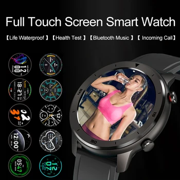 

Timewolf Bluetooth Call Smart Watch Full Screen Touch Smartwatch Ip68 Blood Pressure Smart Watch For Android Phone Iphone IOS
