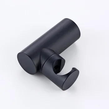 

Black Round Brass Wall Mounted Bathroom Faucet Replacement Shower Stand