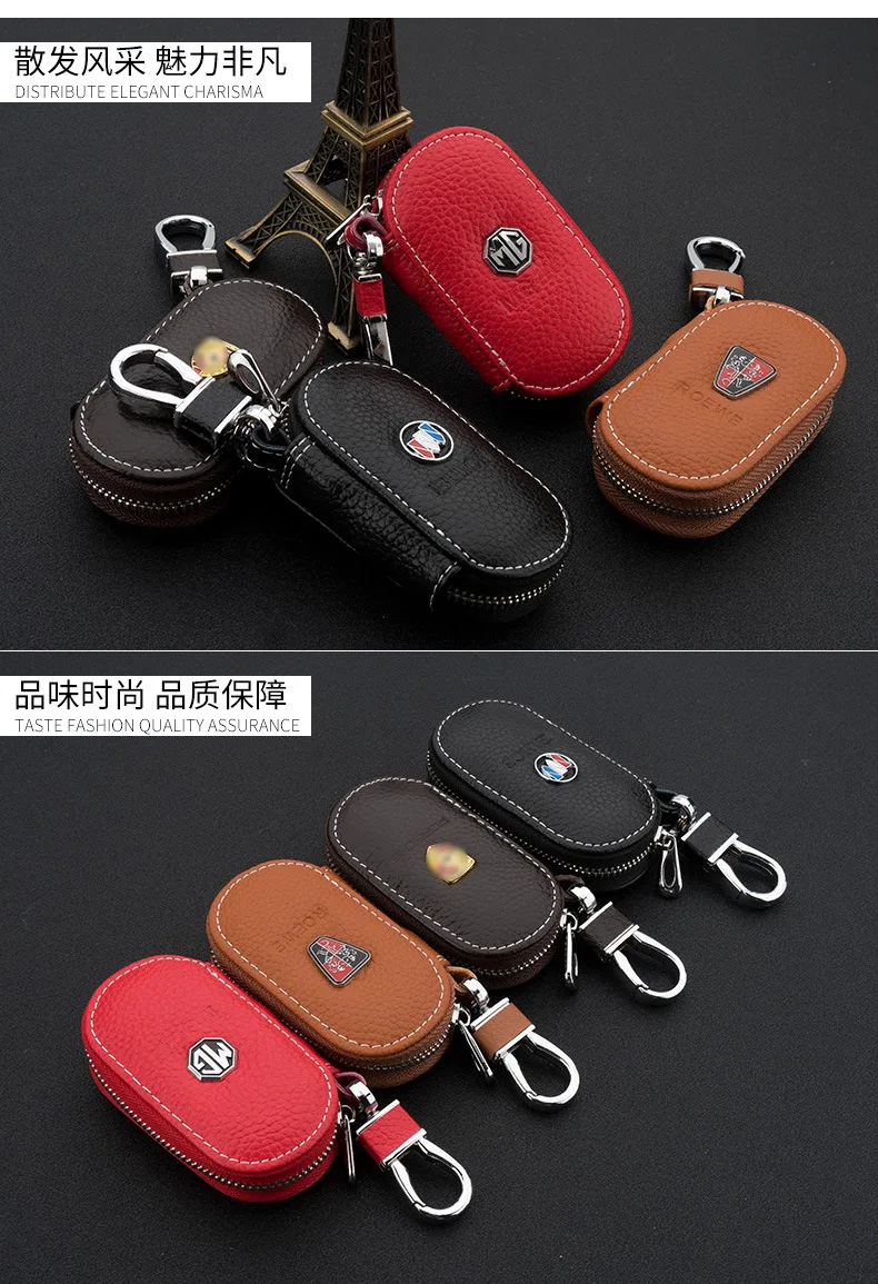 Подходит для Toyota кожаная сумка для ключей han dynasty Highlander CAMRY Flower Crown RAV4 COROLLA VIOS Overbearing Buckle Case