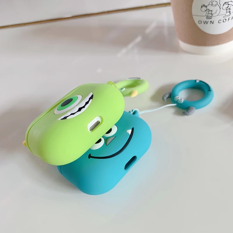 Милый мультяшный чехол с bluetooth-гарнитурой для Airpods pro, силиконовый мягкий защитный чехол для Apple Airpods pro, чехол
