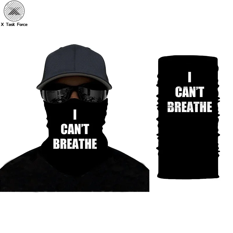 Многофункциональная повязка на голову защитная маска для лица я не могу дышать