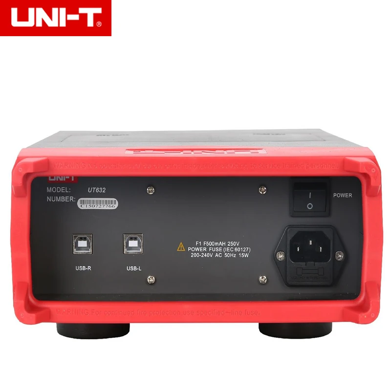 UNI-T UT632 двухканальный цифровой AC милливольт метр