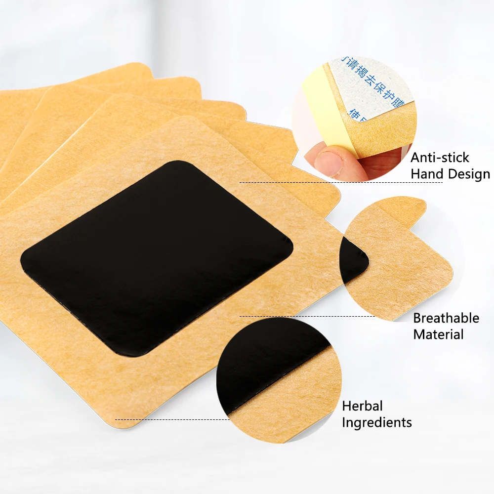 12pcs Sumifun Herbal Bone Spurs Achilles Tendonitis Patch Foot Care Treatment Patches Heel Pain Plaster Pain Relief Stickers