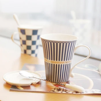 

Luxury Outdoor Ceramic Mugs Coffee Cups Vintage Cute Small Cups And Mugs Christmas Home Garden Tazas De Ceramica Creativas Mugs