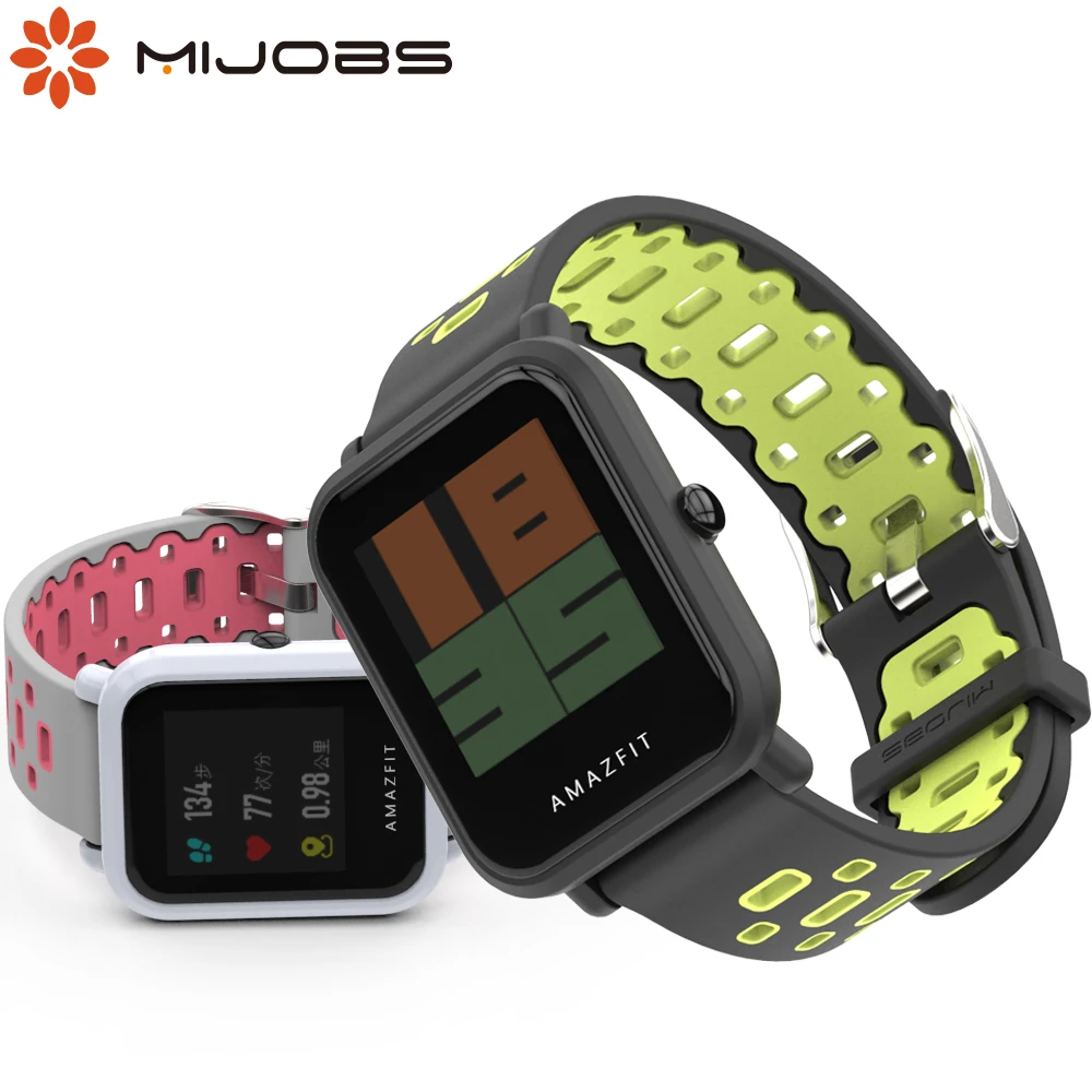 Ремешок для Amazfit GTS/Bip/GTR/Stratos Pace 2 браслет на запястье умных часов Xiaomi Huami