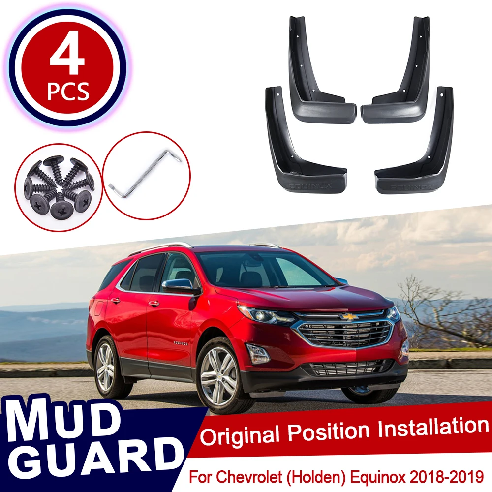 Брызговики 3 го поколения для Chevrolet Holden Equinox 2018 ~ 2019|Наклейки на автомобиль| |