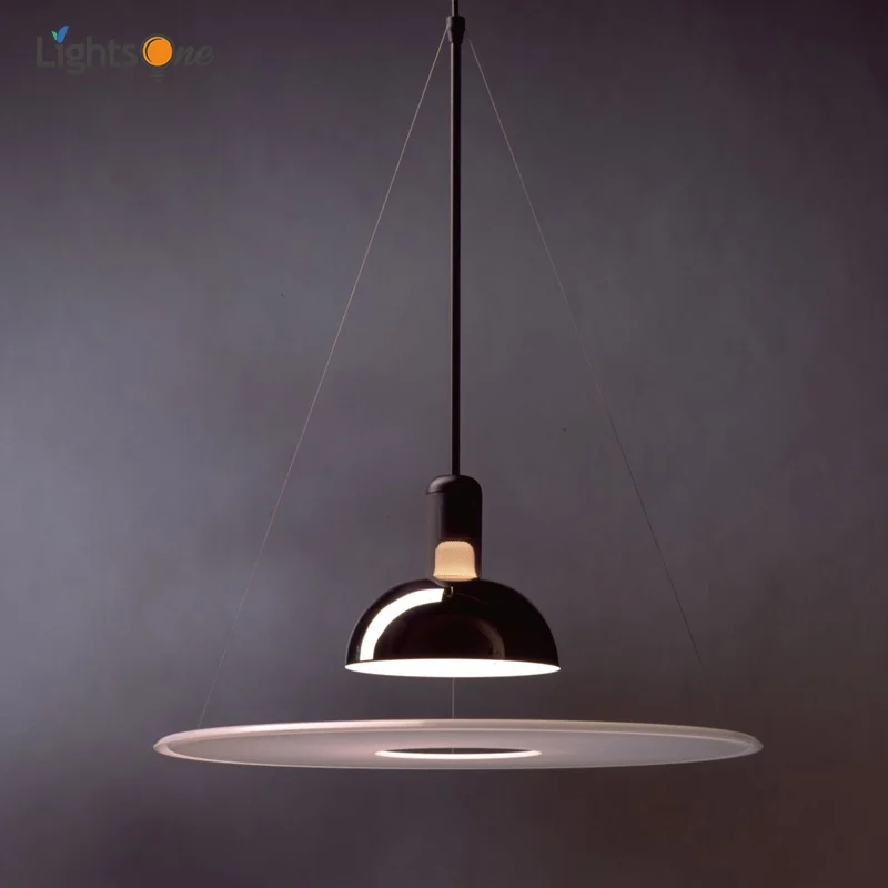 

Scandinavian restaurant study bedroom model room pendant lamp luxury creative flying saucer decoration pendant lights