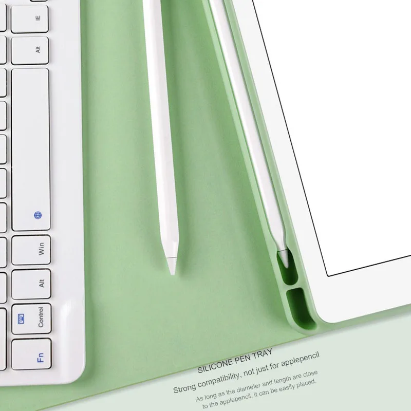 Чехол с магнитной клавиатурой для IPad 10,2, защитный чехол для планшета с клавиатурой, цветная Беспроводная Bluetooth клавиатура+ чехол из искусственной кожи