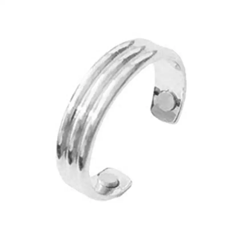 Silver Type 2 Акупрессура анти храп кольцо лечение рефлексотерапия Потеря веса для похудения храп фиксатор устройство для сна забота о здоровье - Цвет: Silver Type 2