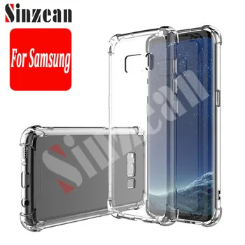 

Sinzean 100pcs For Samsung Note 10 Plus/S20 Ultra/S20 Plus/Note 8/Note 9/S10/S8/S9 Plus 1.5mm Clear Anti-knock TPU Silicone Case