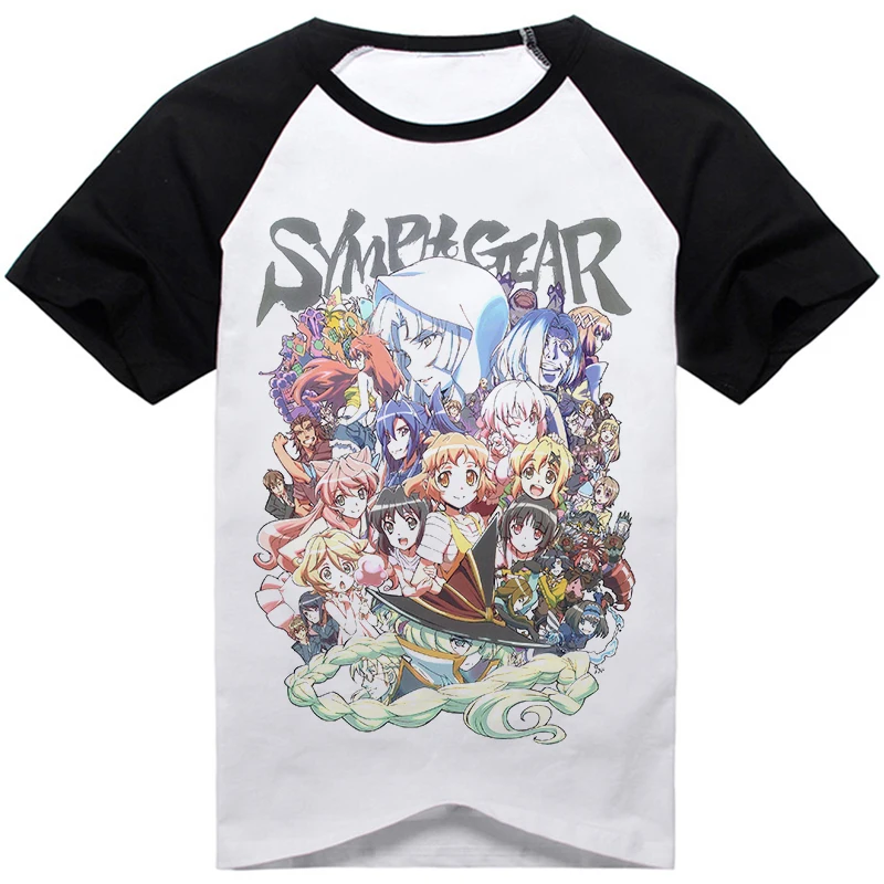 08 Новинка; аниме Senki Zessho Symphogear; футболка для ролевых игр; tachibana hibiki Kazanari Tsubasa; Повседневная футболка с короткими рукавами; модная футболка - Цвет: 08