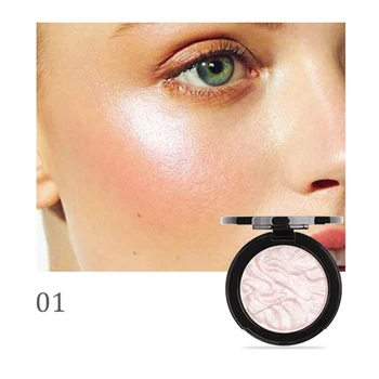 

4 Colors Face Highlighter Palette Face Highlighter Makeup Powder Face Concealer Contouring Make Up Brightener Cosmetics TSLM3