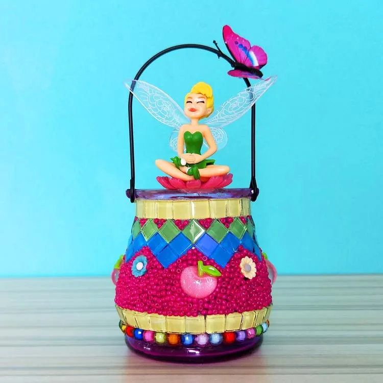 Дети кристалл цвет бутылки творческий ручной DIY стеклянные наклейки в форме бутылки блестящее стекло ваза родитель и ребенок материал