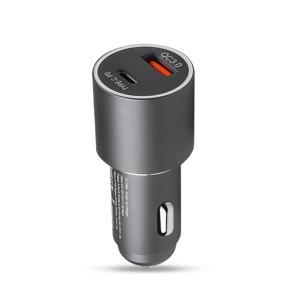 Автомобильное зарядное устройство FM Транс Ми тер Быстрая зарядка 3 0 usb type C для Xiaomi