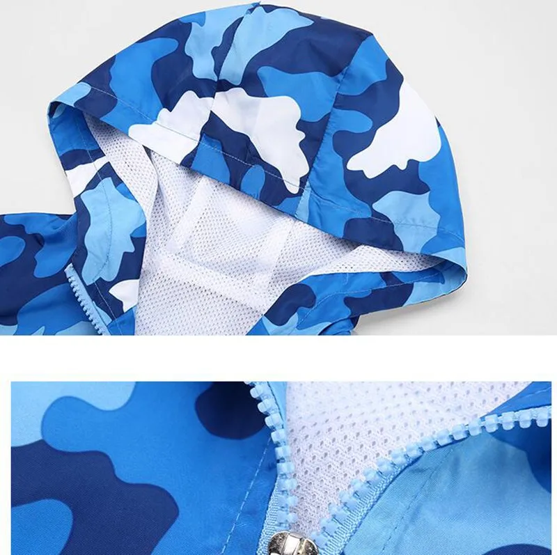 COOTELILI  Dinosaur Printing Boys Windbreaker Children Clothes Hooded Autumn Kids Jacket For Boys Coat Children Clothes (6)