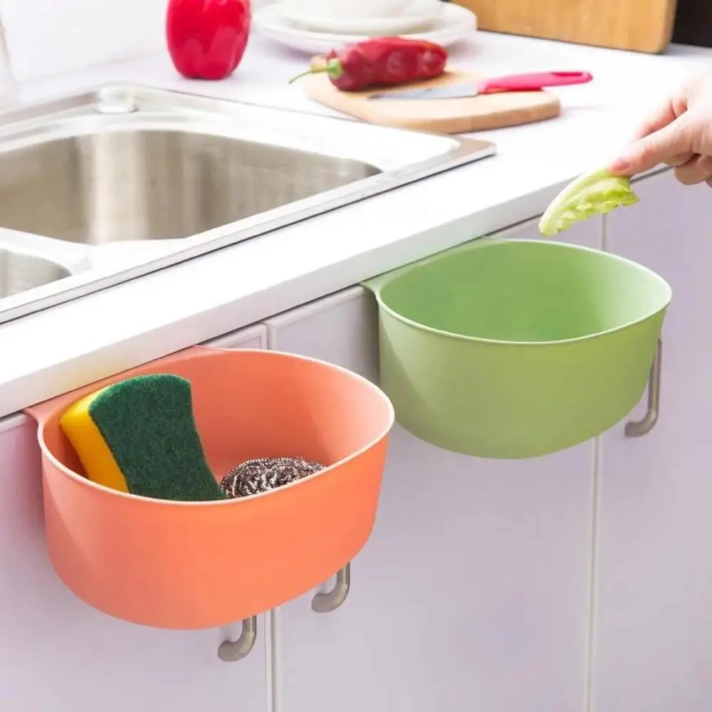 

Kitchen Plastic Cabinet Door Hanging Trash Can Waste Bin Garbage Basket Cupboard Hanging Rubbish Container Storage Box Organize