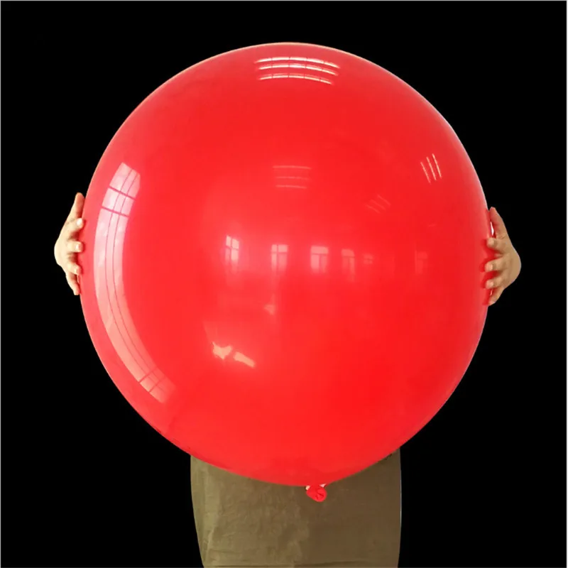 

36 Inch Birthday Party Baby Shower Decorations Round Transparent Latex Balloons