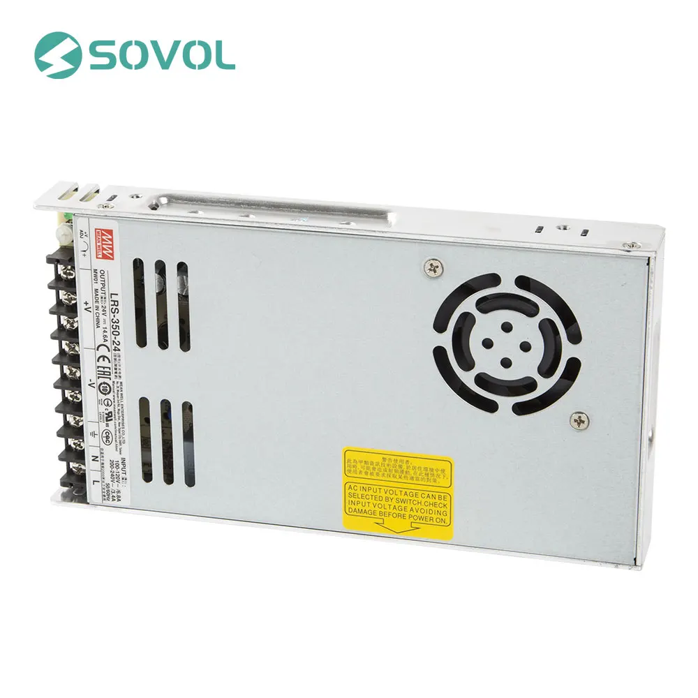 МВт LRS-350-24 средняя мощность питания 24 В/15A 350 Вт драйвер для светодиодный дисплей полосы света 110V240V 3d принтер запчасти для SV01 Ender3Pro