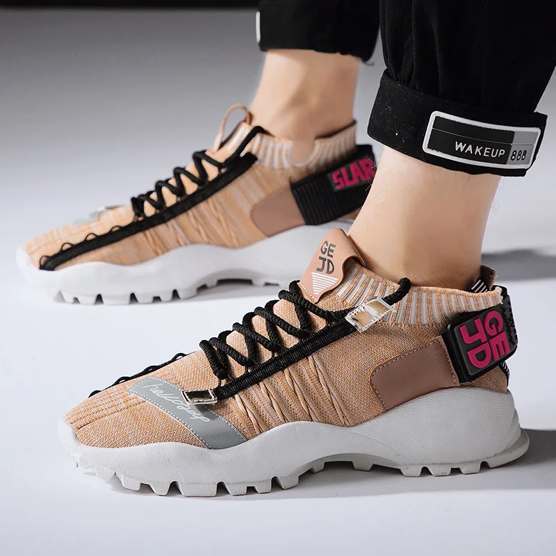 Дизайнерская повседневная спортивная теннисная обувь для мужчин папа Кроссовки