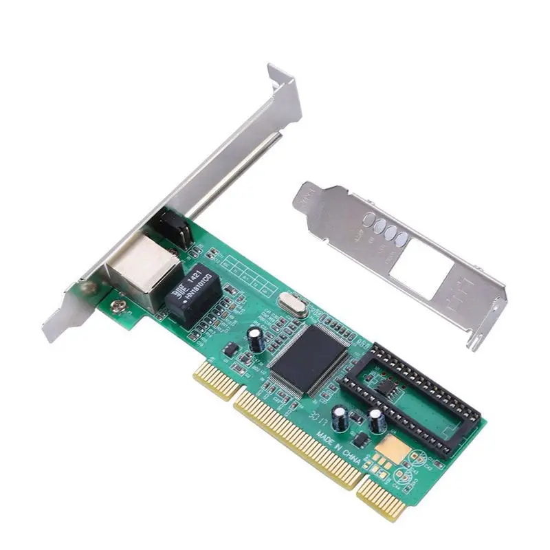 

10/100/1000M Gigabit Ethernet Lan Network Pci Card Adapter For Pc Laptop Computer