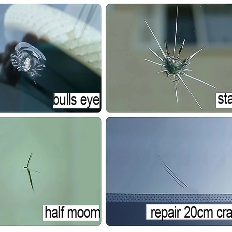 Automotive Glass Repair DIY Car Windshield Cracked Nano Repair Fluid Scratch Crack Restore Window