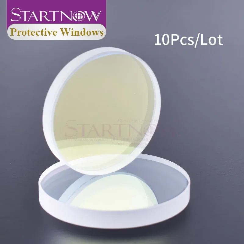 Startnow 레이저 보호 광섬유 렌즈, 레이툴 프레시텍 커팅 헤드, 28x4 30x5 37x7 1064nm, 10 개, 인기 판매