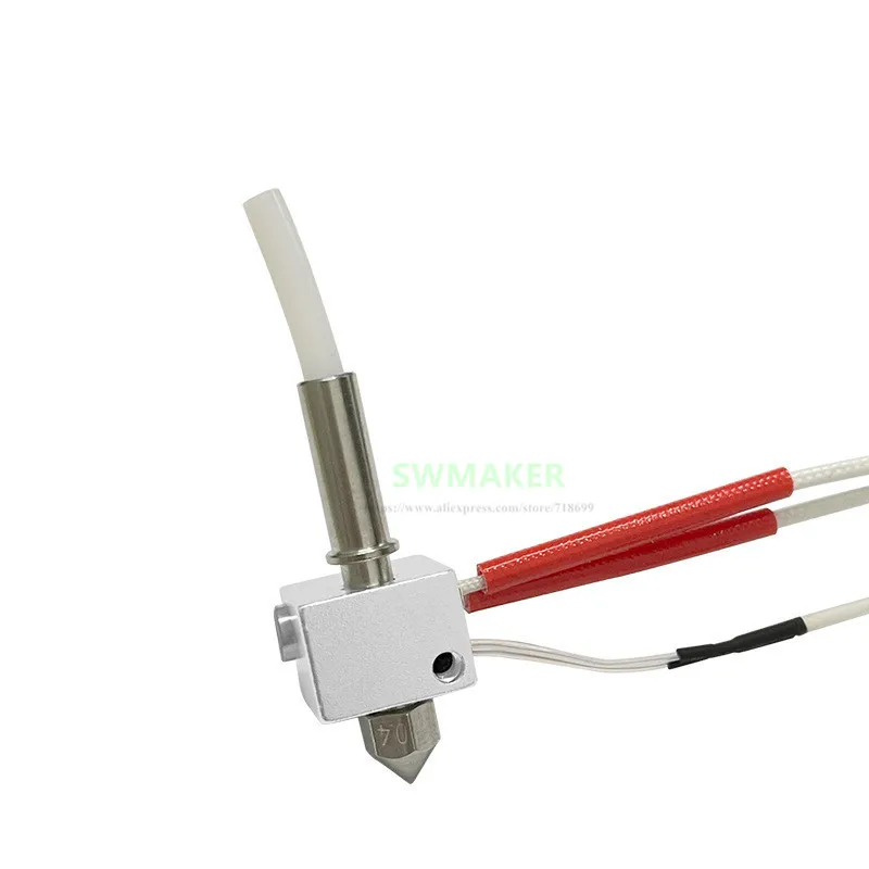 Hotend Kit com Bocal de v5 J-cabeça para Anycubic 4max Pro 2.0 Atualizado Impressora 3d Aço Inoxidável - Imagem 2