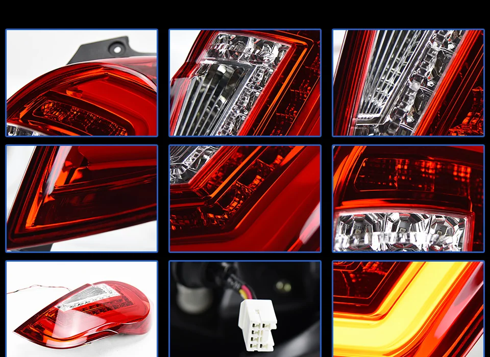Задний фонарь для автомобиля Chevrolet Spark 2012- светодиодный задние фары, противотуманные фары Дневные ходовые огни DRL Тюнинг автомобилей Автомобильные аксессуары
