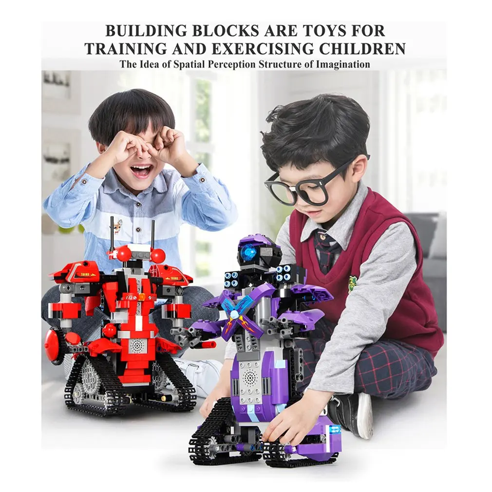 

RC App Control Robot New Technic Motor Function Robot Set Building Blocks Bricks Assembly Boys Girls Kids Toys Christmas Gifts
