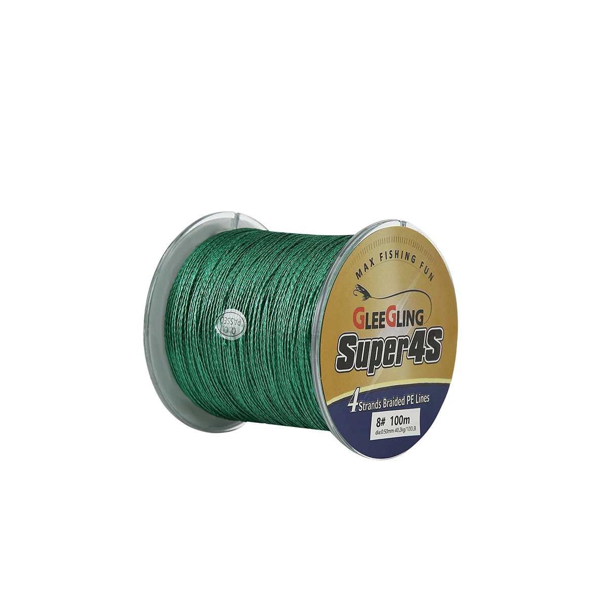 Зеленый GLEEGLING Linhas Multifilamento 4 подставки 100 м PE плетеный Рыбалка линии 100 Tresse Carpe 12LB 28LB 60LB 150LB леска для карпфишинга - Цвет: Зеленый