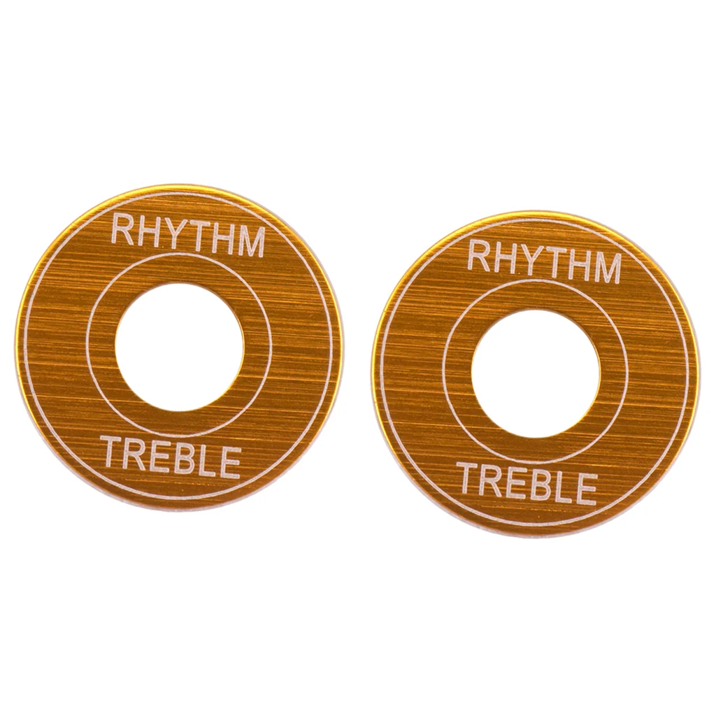 Pack Of 2 3-Way Switch Rythm Treble Washers For / Electric Guitar DIY