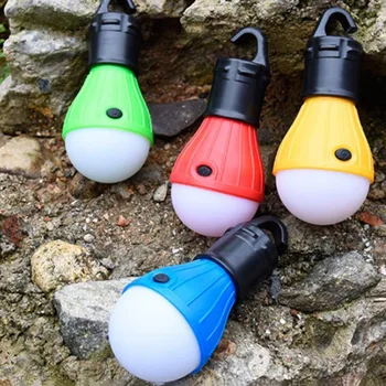 

Mini Portable Lantern Tent Light LED Bulb Waterproof Hanging Hook Flashlight For Camping