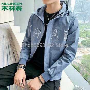 

Jacket men's trend handsome casual student tooling Tide brand jacket men's coat