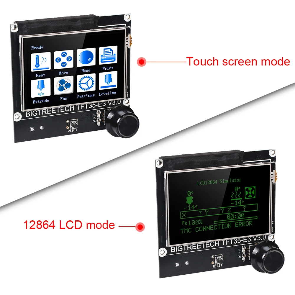 Плата управления BIGTREETECH SKR MINI E3 V2.0 TFT35 V3.0 экран ender 3 5 обновленный комплект детали