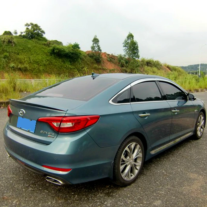 #Special Offers UBUYUWANT For Hyundai Sonata 2016 Spoiler ABS Material Primer Color Rear tail wing decoration Rear Trunk Car Spoilers Wings #Special Offers UBUYUWANT For Hyundai Sonata 2016 Spoiler ABS Material Primer Color Rear tail wing decoration Rear Trunk Car Spoilers Wings