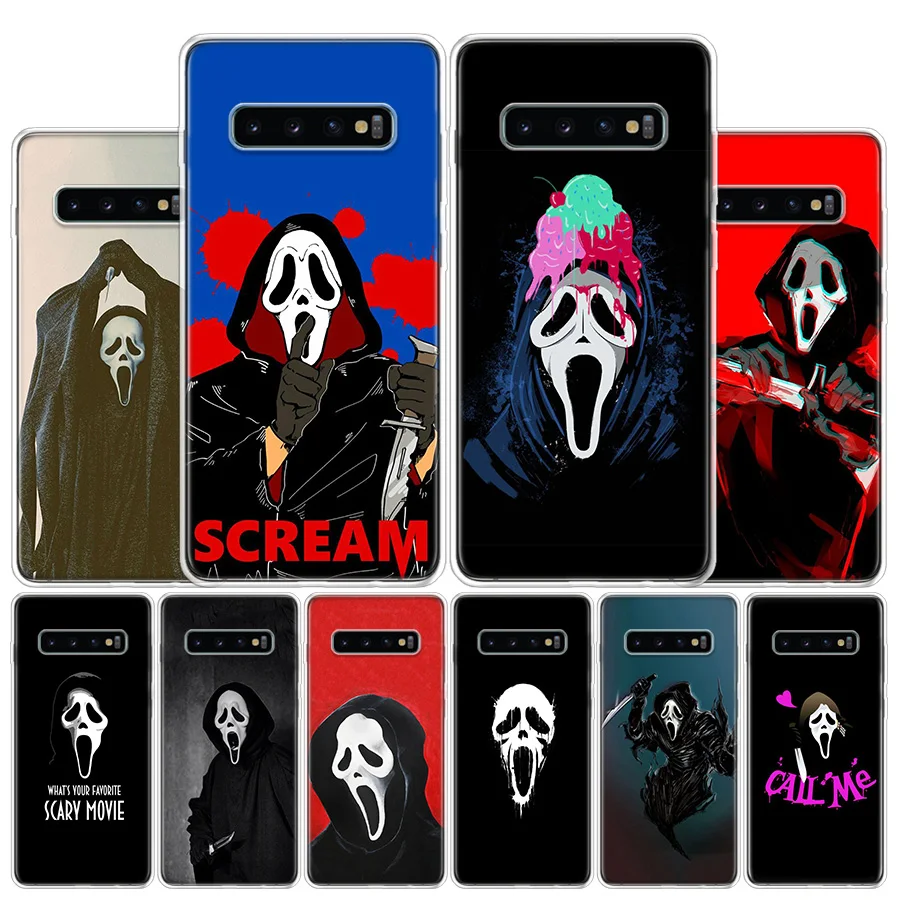 Чехол для телефона Ghostface Scream Samsung Galaxy S10 S20 Ultra Note 10 9 8 S10E S9 S8 S7 Edge J4 J6 J8 Plus +