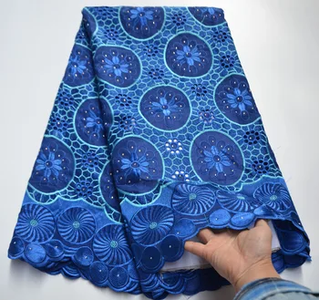 

High-grade materials Hot Sale African Lace Fabric High Quality Nigerian Swiss Voile Lace In Switzerland Punch Cotton For Wedding