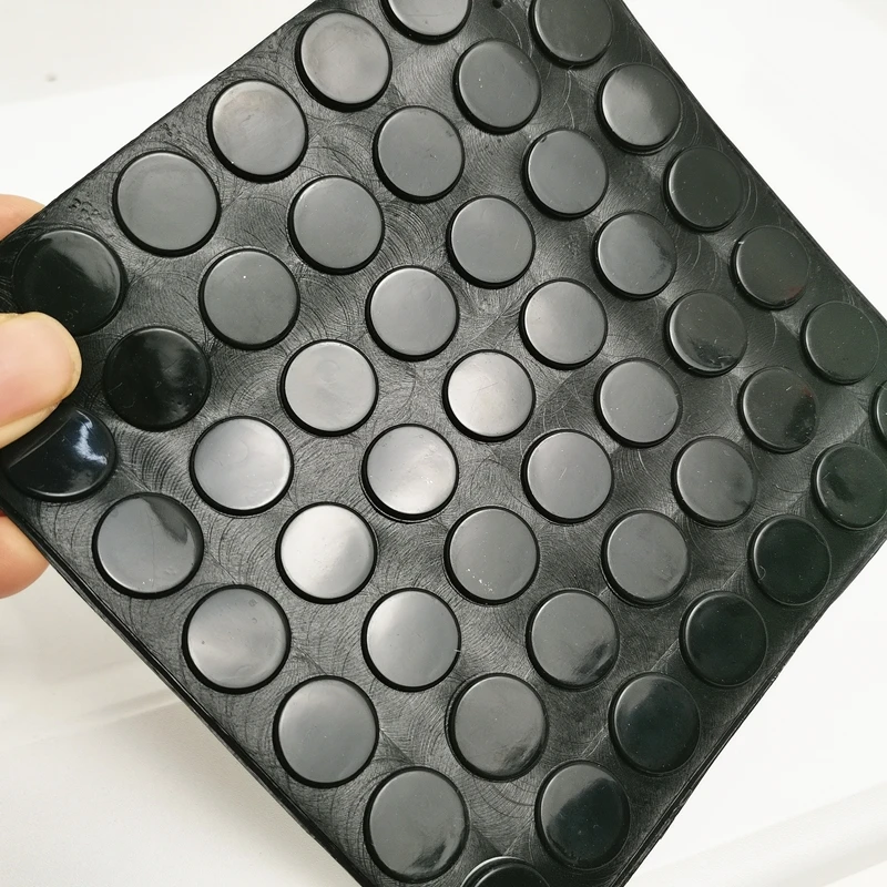 Door Stopper Self Adhesive Silicon Rubber Kitchen Cabinet Damper Buffer Pad Noisy Furniture Hardware 49 Grains/Lot 15x2mm Black