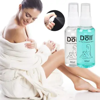 

Natural Hair Removal Clean Care Solution Spray Beeswax Gel Type Firming Essence Painlessly Skin Repair Liquid Before And After