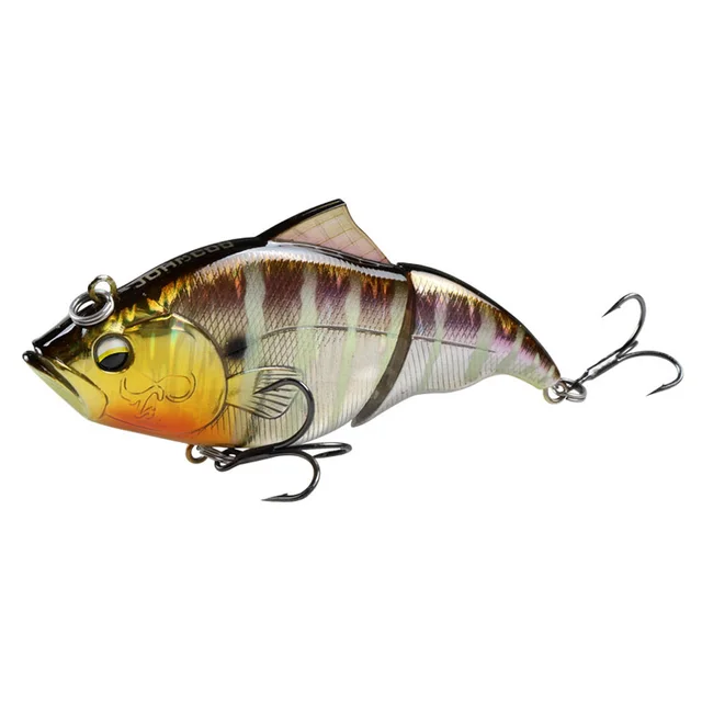 JOHNCOO 115mm Vibration SW Floating Fishing Lure Lipless Crankbaits Sinking Hard Lure Artificial VIB Bait Bass Fishing Lures Dark Grey