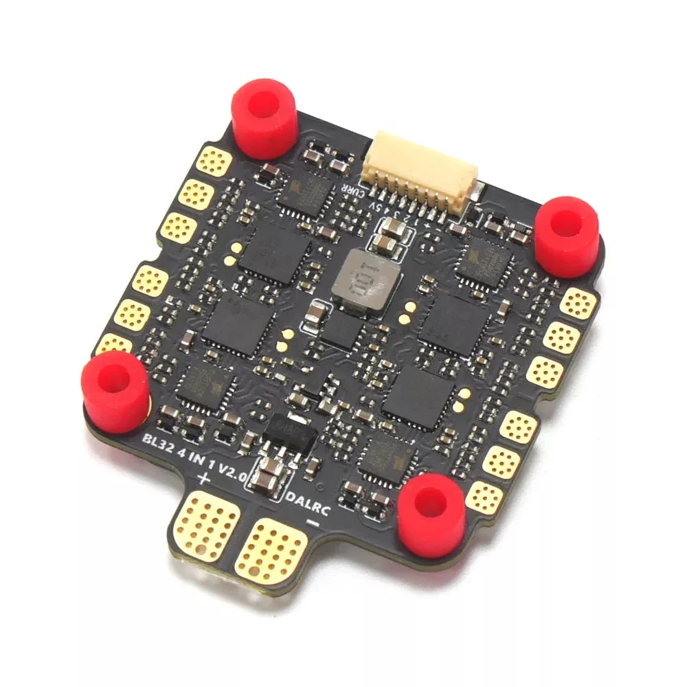 Двигатель DALRC 40A Pro 3-5S Blheli_32 4 в 1 бесщеточный ESC DSHOT1200 готов w/5 V 3A BEC для радиоуправляемого дрона