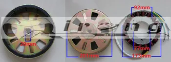 

Fast Shipping 5kW 5000W 48V/60V/72V alternator generator Electric tricycle four wheel car charging power generation