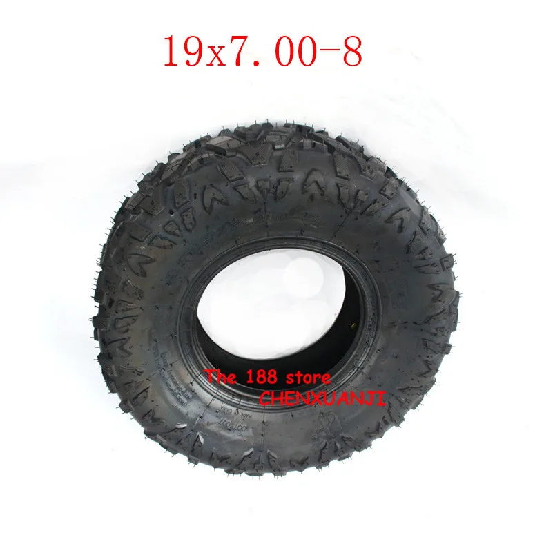Самый популярный картинг детская коляска ATV UTV 19X7. 00-8 дюймов бескамерное колесо шины