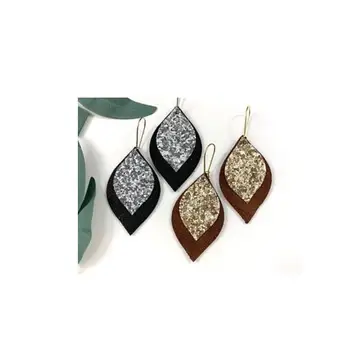 

Y91 Exquisite earrings scrapbook wood mold leather mold die-cut handmade crafts