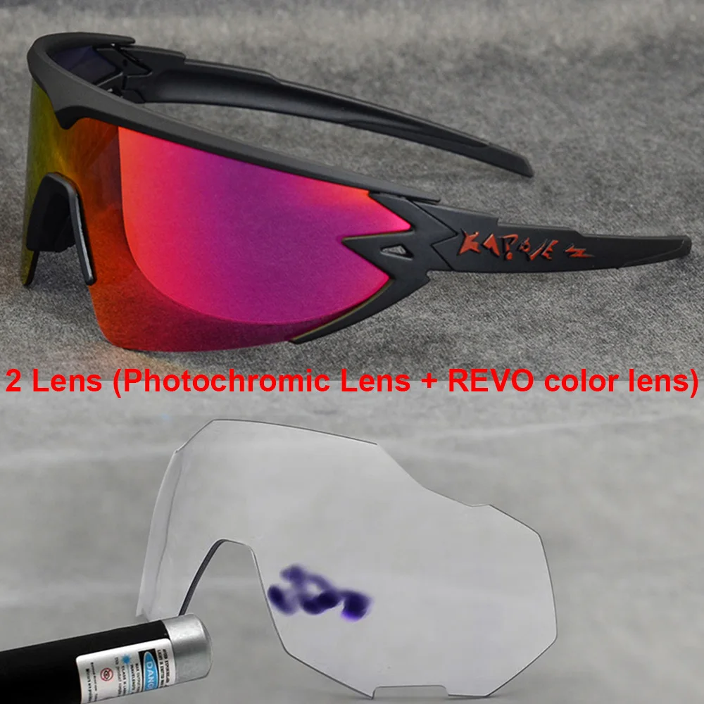 Comfortable Photochromic Cycling Glasses Men UV400 MTB Bike Glasses Oculos Ciclismo Fishing Cycling Outdoor Sports Sunglasses