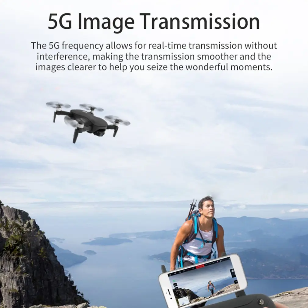 X12 gps Дрон 5G WiFi FPV Бесщеточный мотор HD 1080P gps камера складной режим позиционирования RC Дрон вертолет