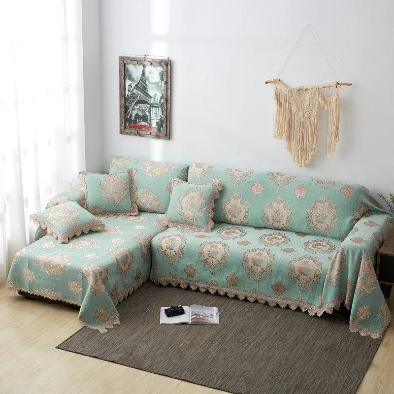 Details about   Blanket Vintage Throw Sofa Covers Slipcover Europe Stitching Travel Blanket 