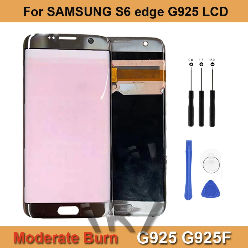 

Детали для ремонта ЖК-экрана Samsung Galaxy S6 Edge G925 с рамкой